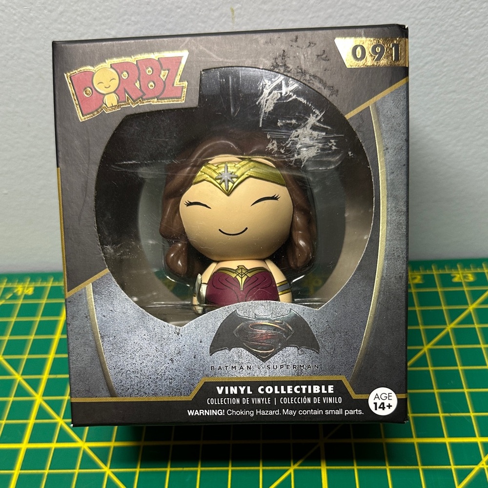 Wonder Woman Vinyl Collectible Figure - Red and Gold